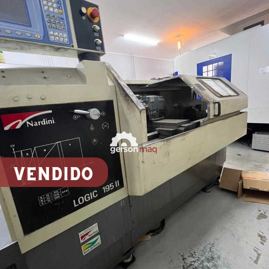 TORNO CNC NARDINI LOGIC 195 II ano 2007